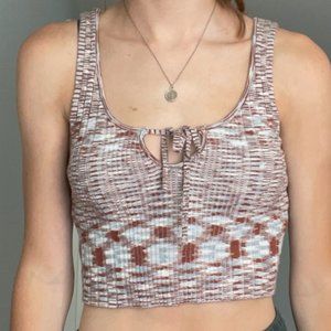 Tie Front Tank Top